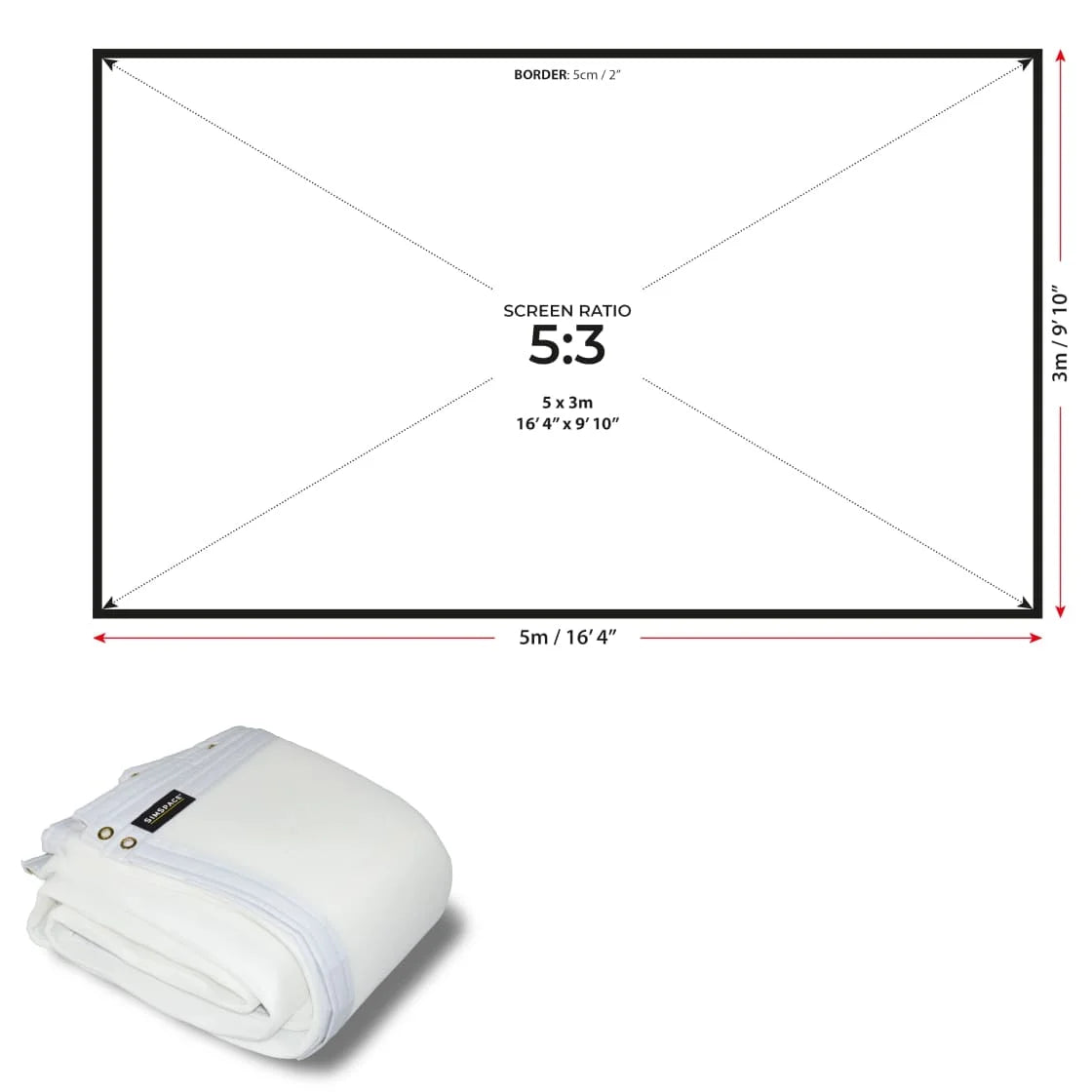 SimSpace Impact & Noise Absorbing Foam Backing