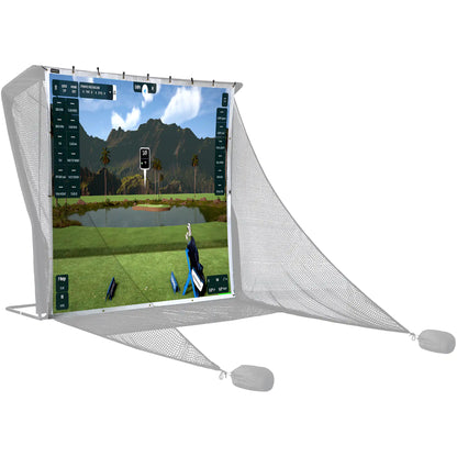 SimSpace Practice Net + Impact Screen
