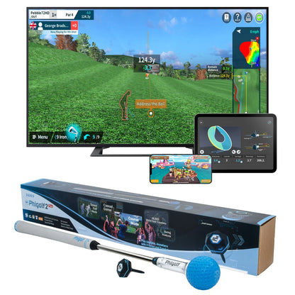 Phigolf 2 Flex Mobile & Home Smart Simulator