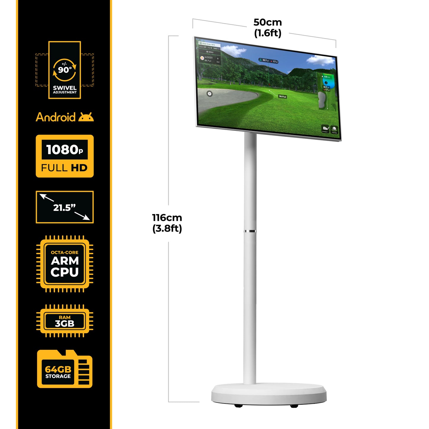 Touchscreen 21.5 inch with Stand