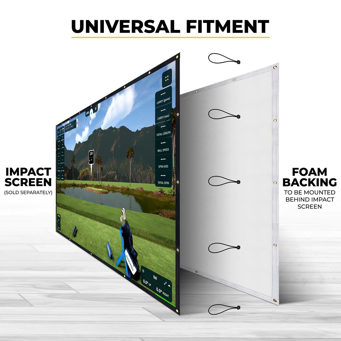 SimSpace Impact & Noise Absorbing Foam Backing