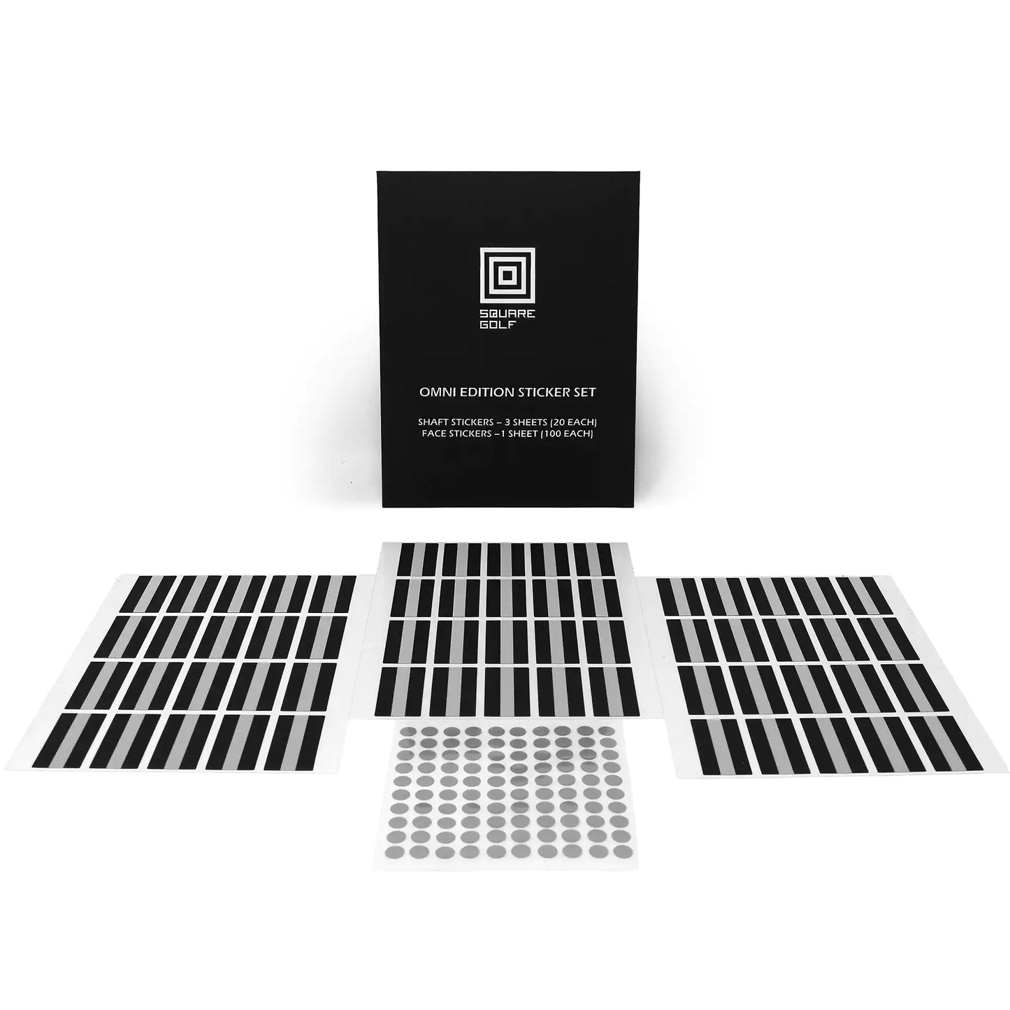 Square Golf Omni Club Stickers
