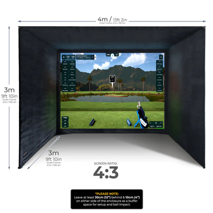 SimSpace Platinum Golf Enclosure
