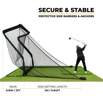 SimSpace Practice Net + Impact Screen