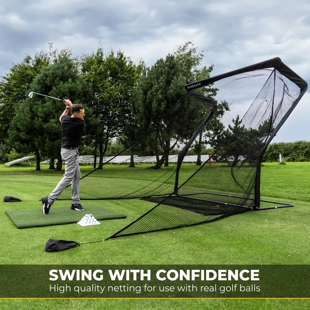 SimSpace Wide Practice Net + Impact Screen