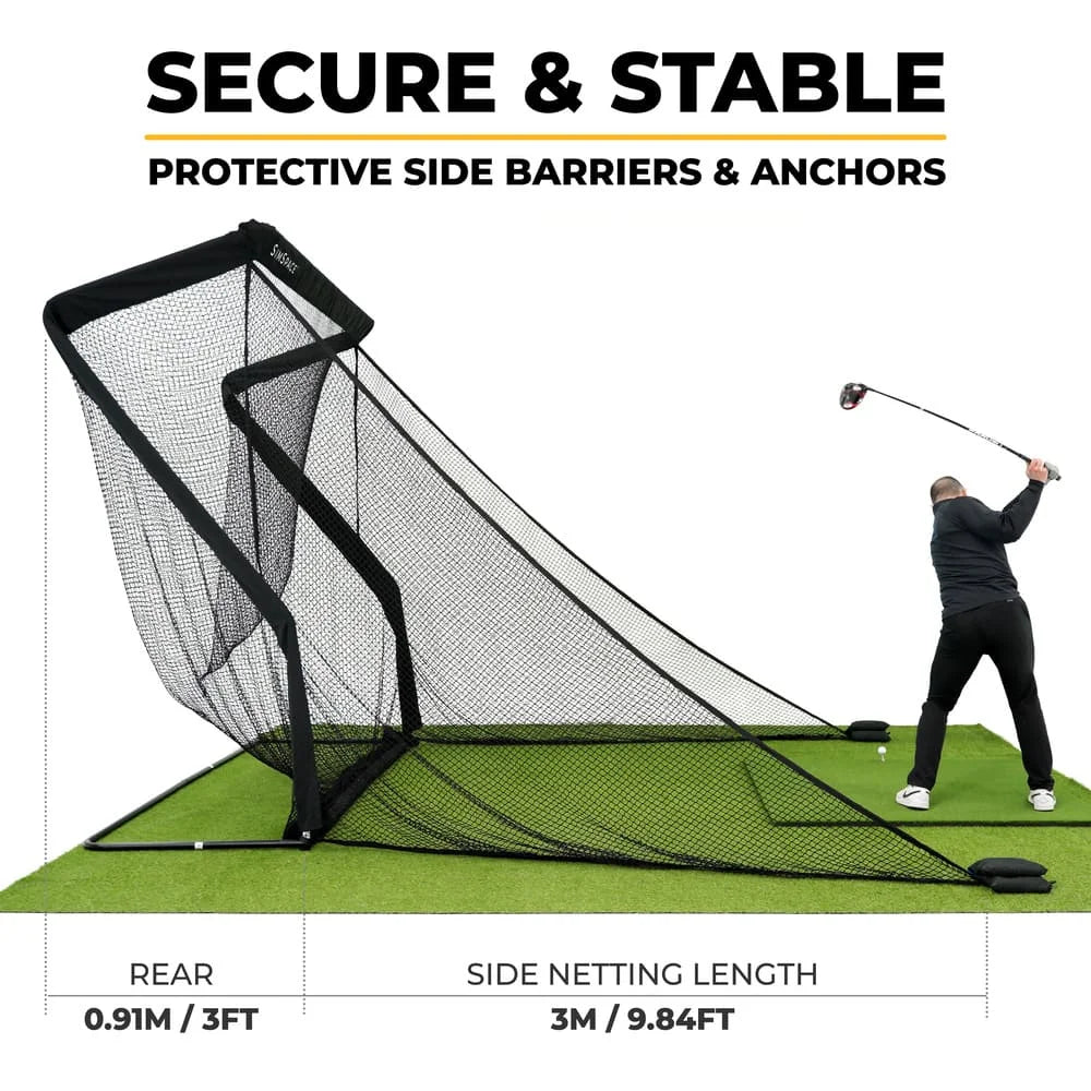 SimSpace Wide Practice Net + Impact Screen