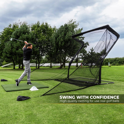 SimSpace Practice Net + Impact Screen