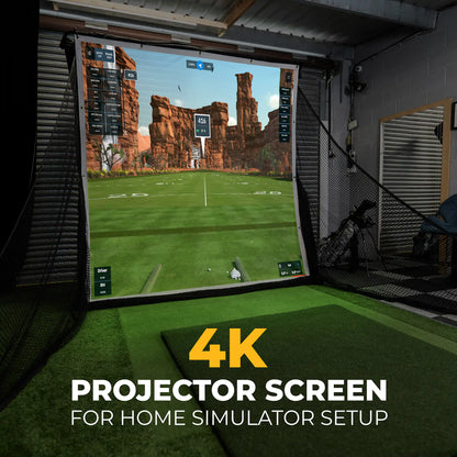 Square Golf Home Practice Net Bundle