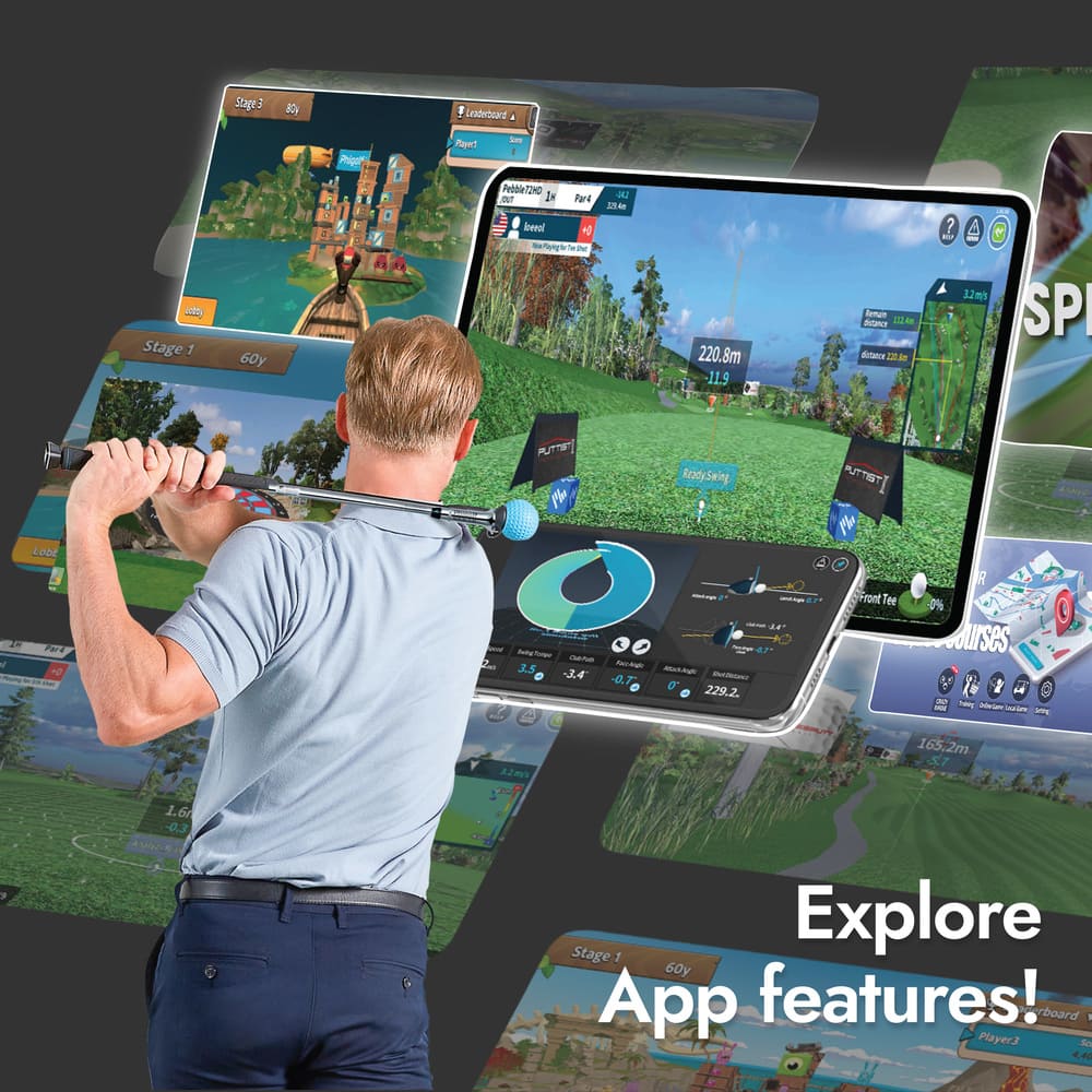 Phigolf 2 Flex Mobile & Home Smart Simulator