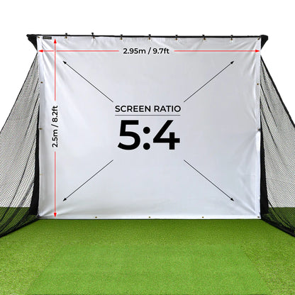 SimSpace Wide Practice Net + Impact Screen
