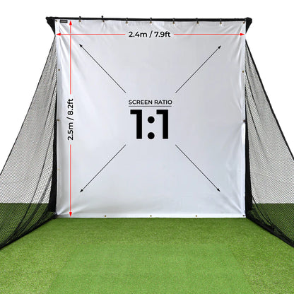 SimSpace Practice Net + Impact Screen