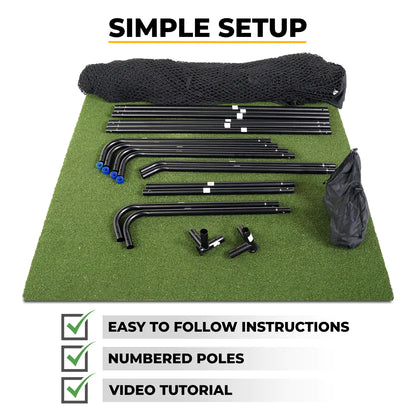 SimSpace Practice Net + Impact Screen