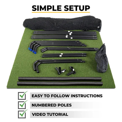 SimSpace Wide Practice Net + Impact Screen