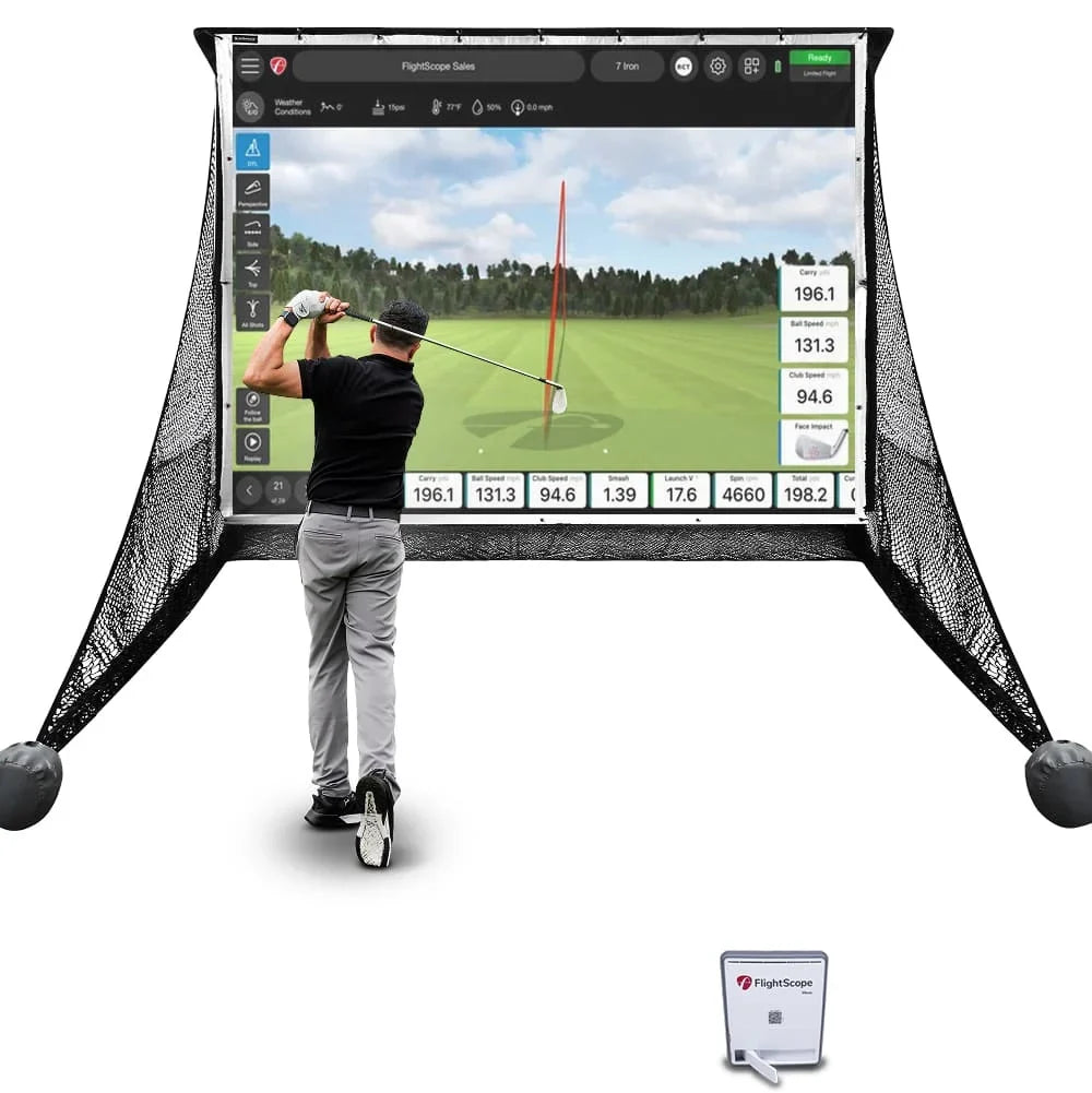 FlightScope Mevo Gen2 Practice Net Bundle