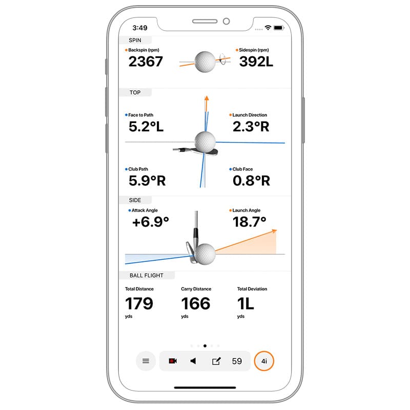 Track Key Shot Data
