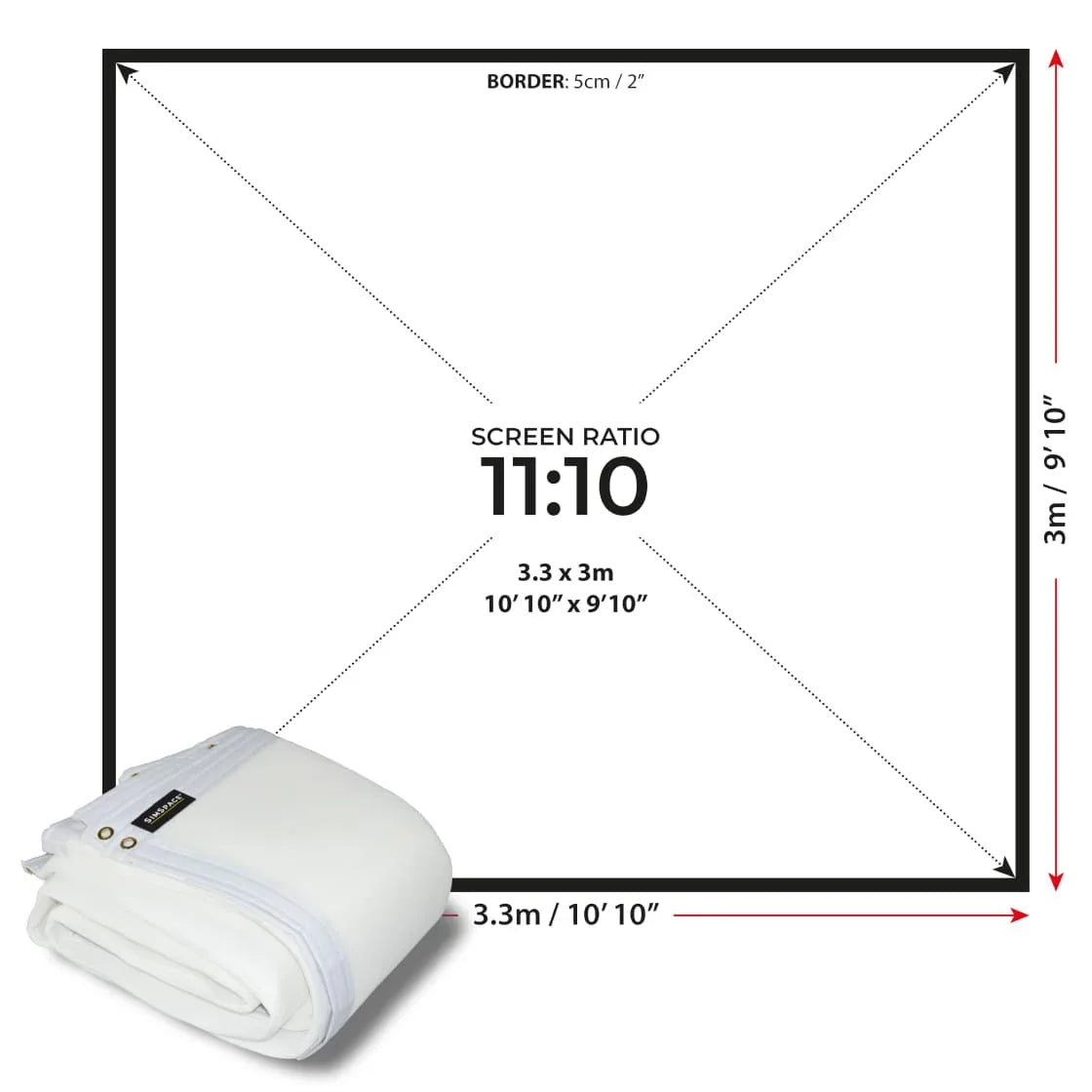 SimSpace Impact & Noise Absorbing Foam Backing