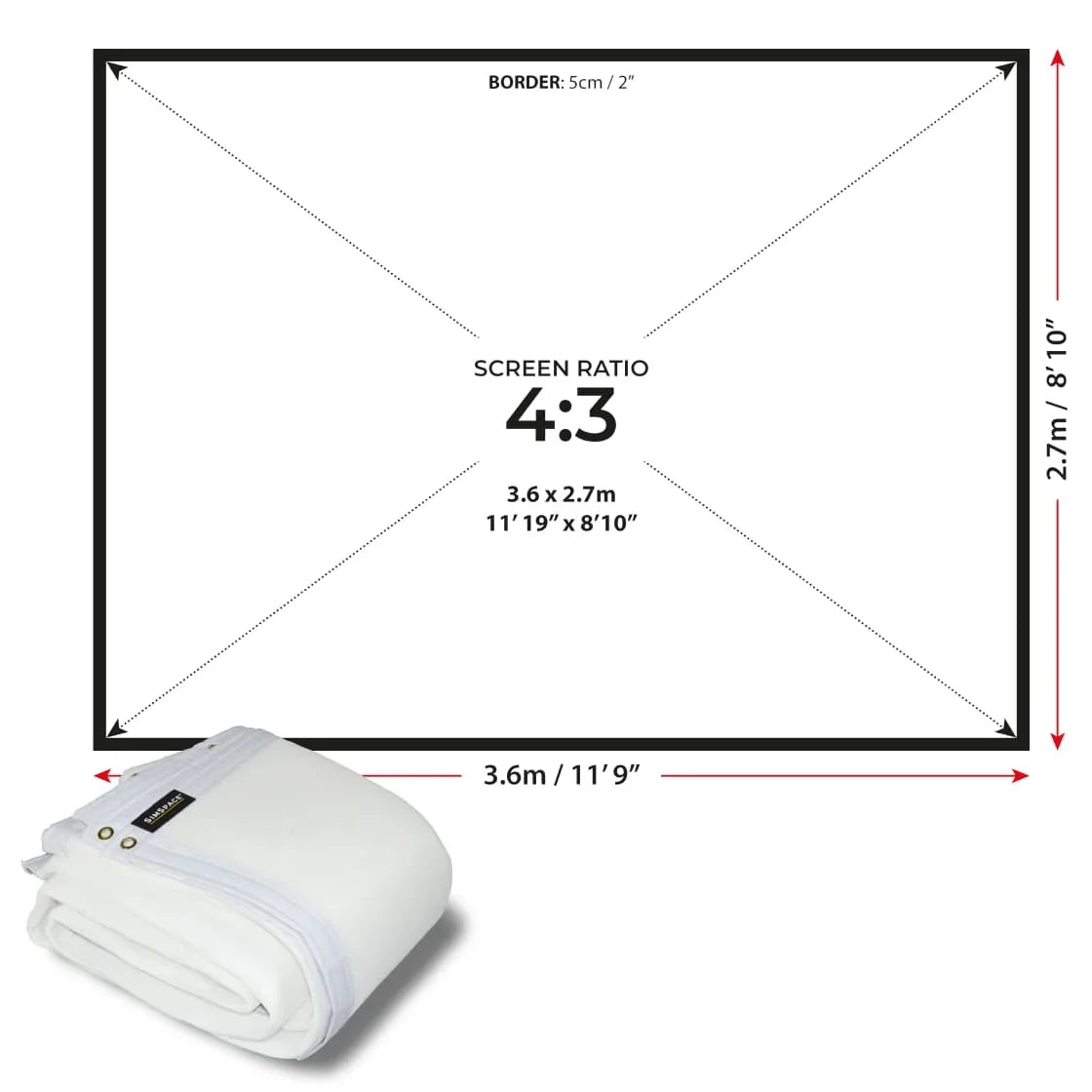 SimSpace Impact & Noise Absorbing Foam Backing