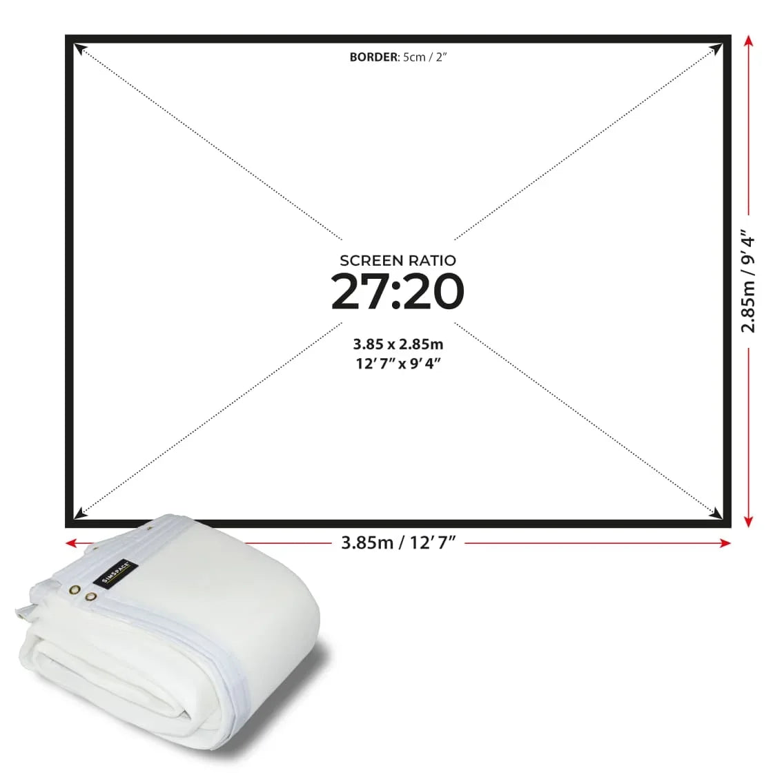SimSpace Impact & Noise Absorbing Foam Backing