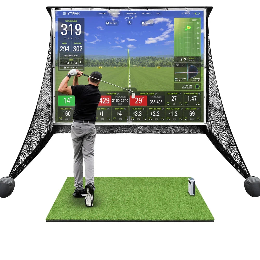 SKYTRAK+ Practice Net Bundle