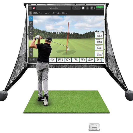 FlightScope Mevo+ Practice Net Bundle