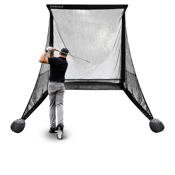 SimSpace Wide Practice Net + Impact Screen