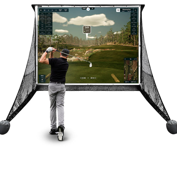 SimSpace Wide Practice Net + Impact Screen