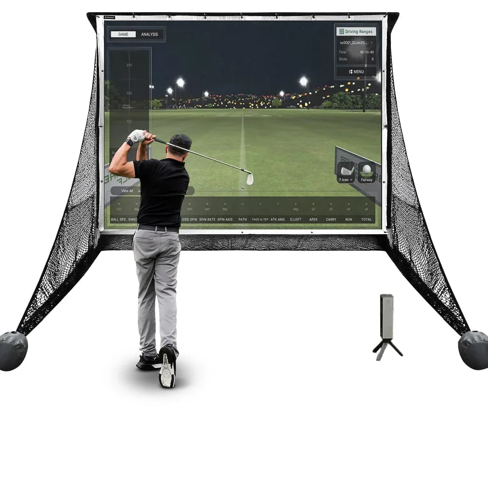 Square Golf Omni Practice Net Bundle