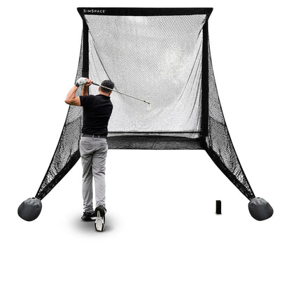 Square Golf Home Practice Net Bundle