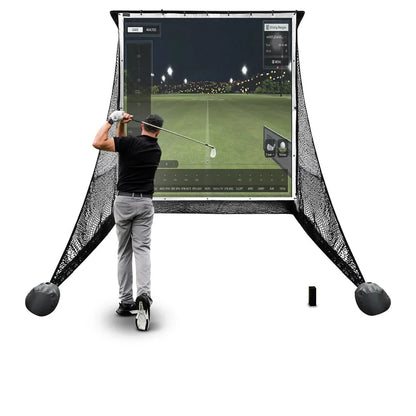 Square Golf Home Practice Net Bundle