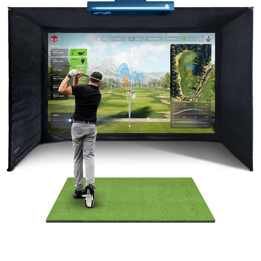 TruGolf Apogee Simulator Bundle
