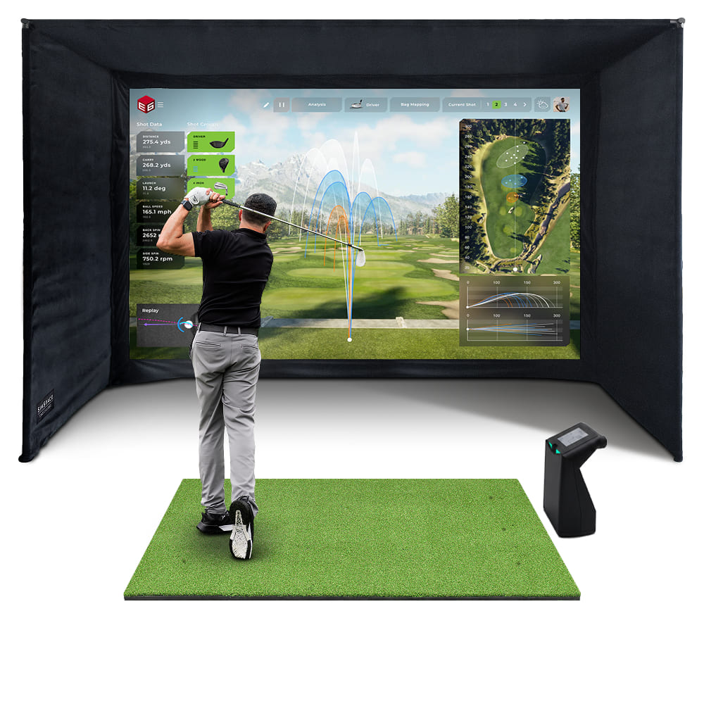 TruGolf LaunchBox + E6 Connect Simulator Bundle