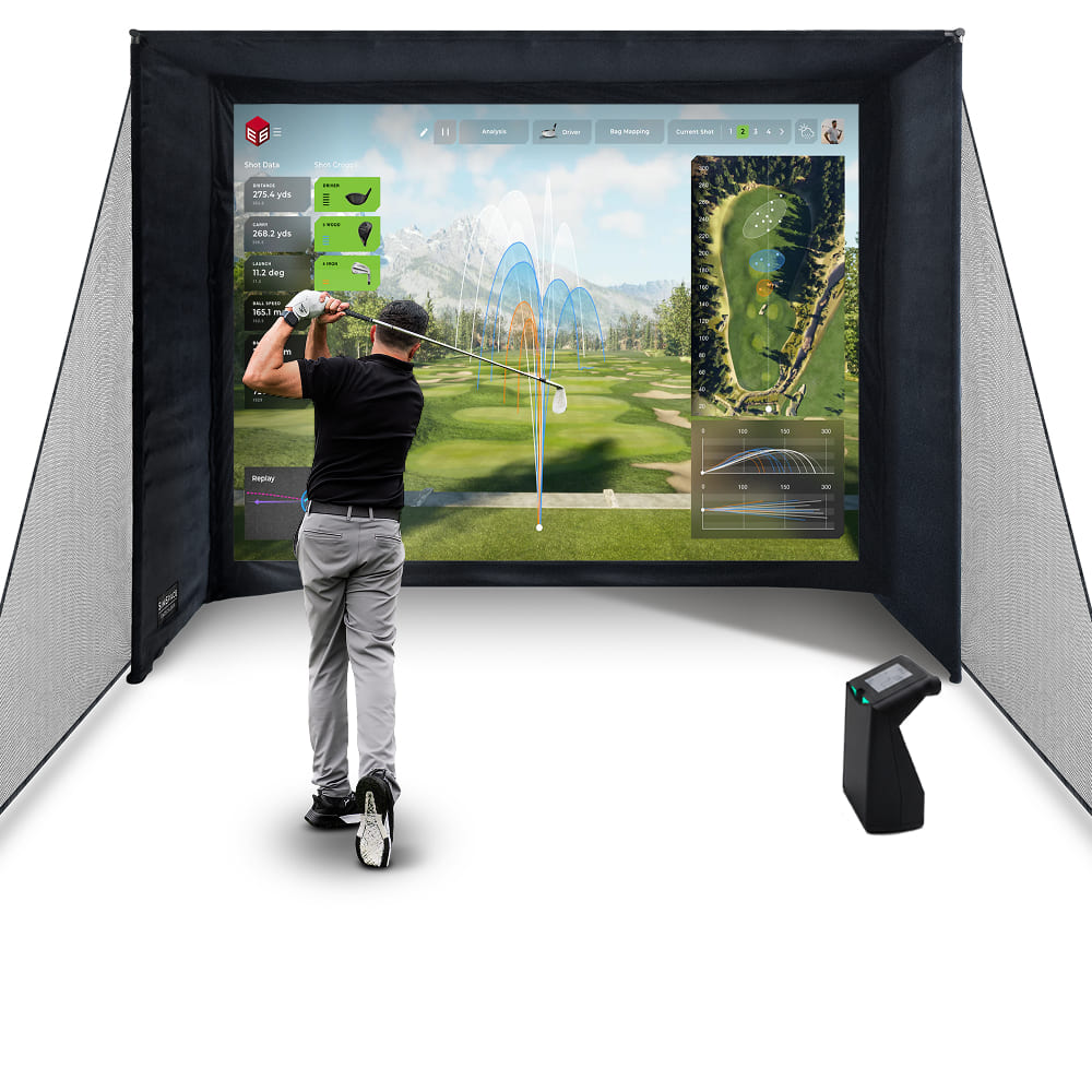 TruGolf LaunchBox + E6 Connect Simulator Bundle