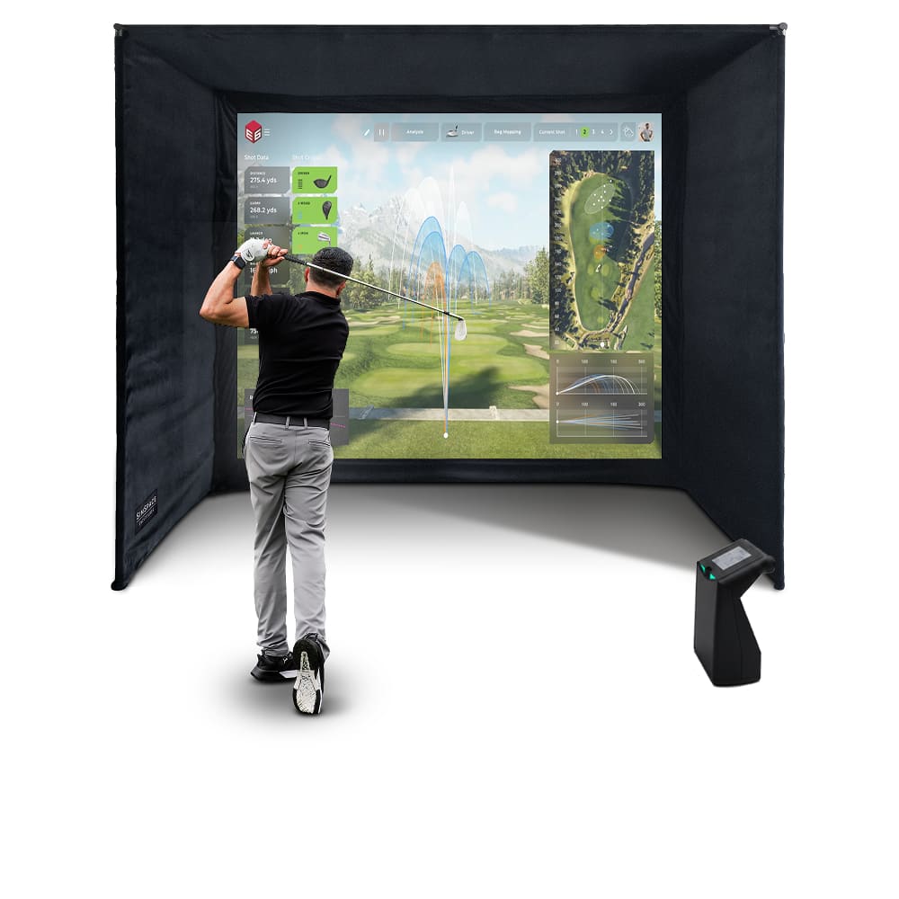 TruGolf LaunchBox + E6 Connect Simulator Bundle