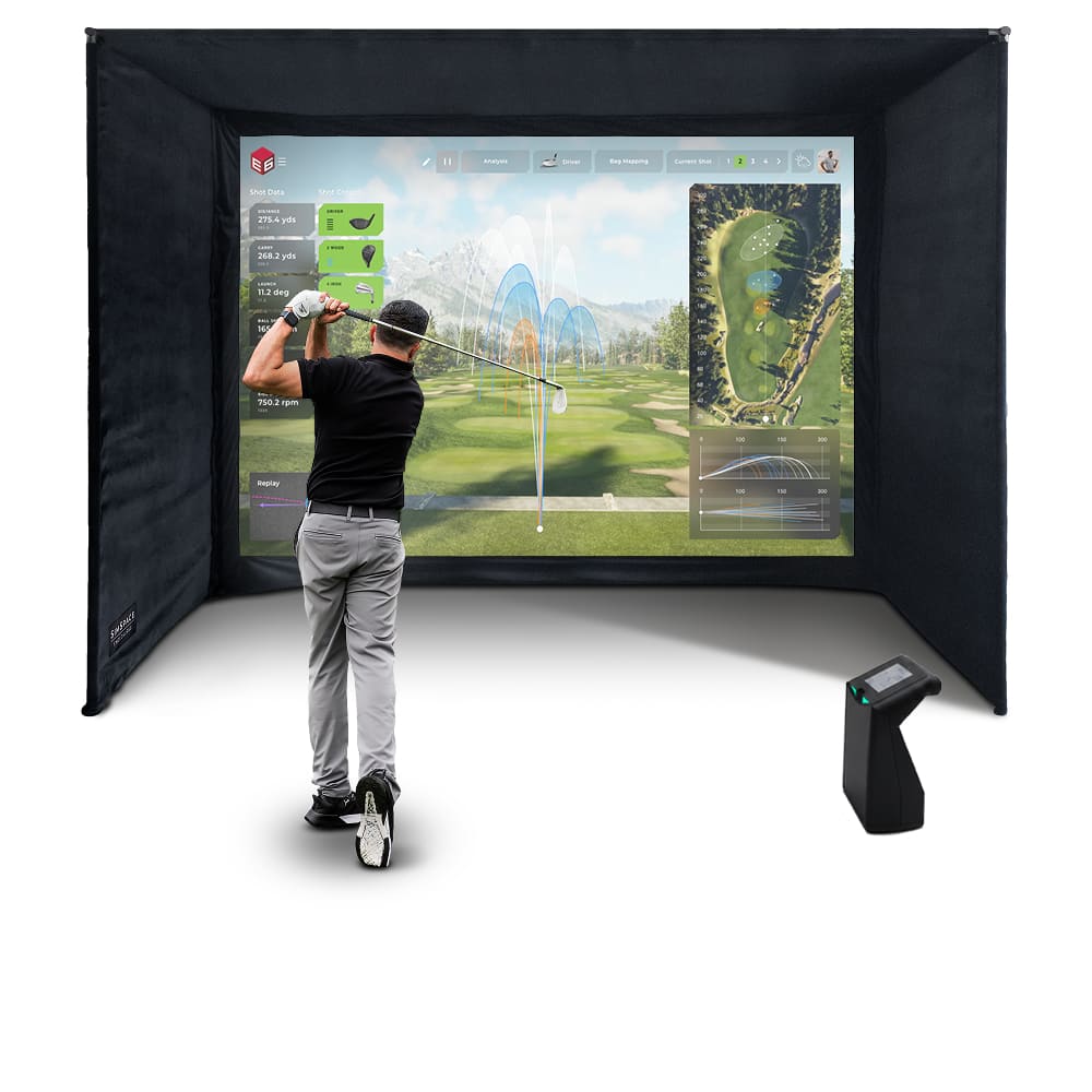 TruGolf LaunchBox + E6 Connect Simulator Bundle