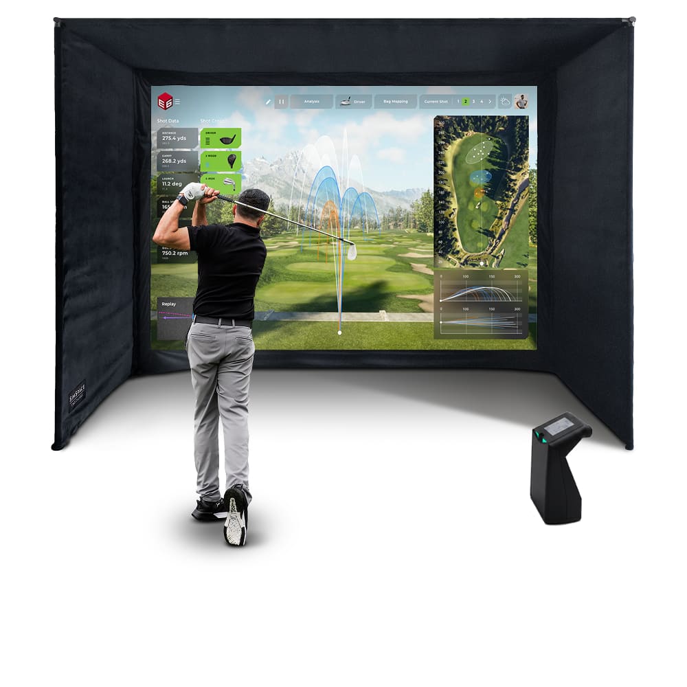 TruGolf LaunchBox + E6 Connect Simulator Bundle