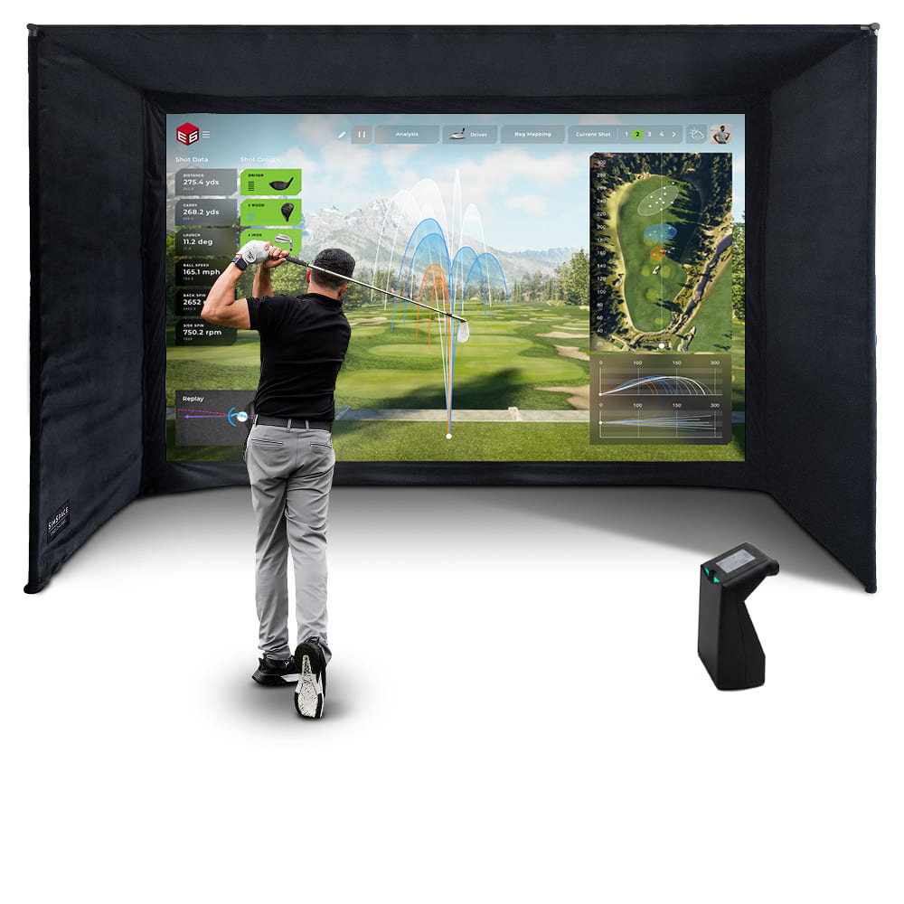 TruGolf LaunchBox + E6 Connect Simulator Bundle