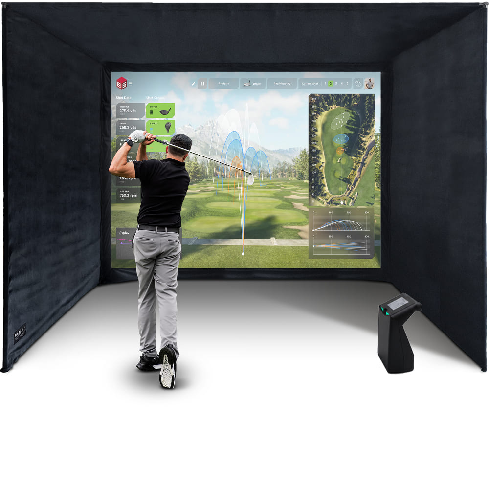 TruGolf LaunchBox + E6 Connect Simulator Bundle