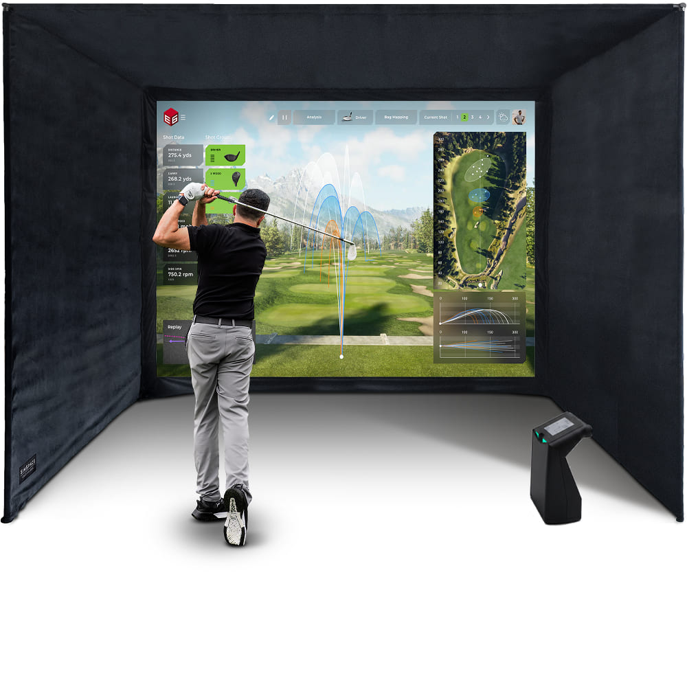 TruGolf LaunchBox + E6 Connect Simulator Bundle