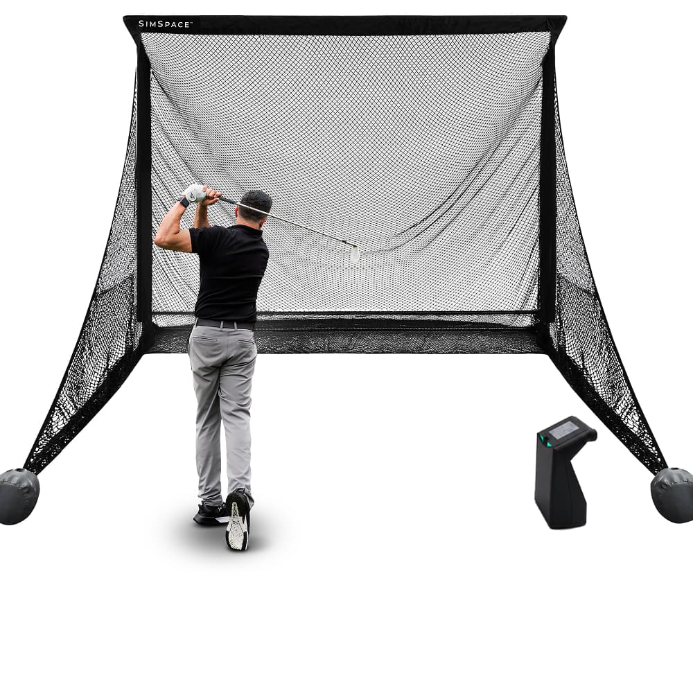 TruGolf LaunchBox + E6 Connect Practice Net Bundle